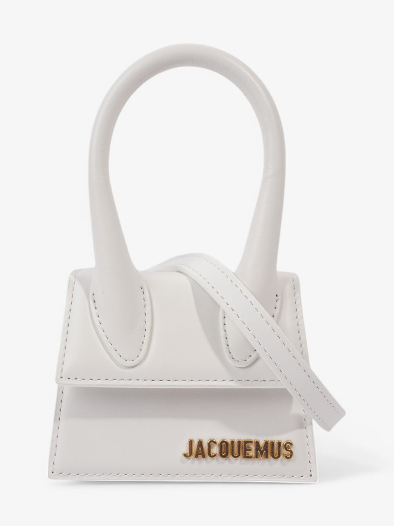  Jacquemus Le Chiquito White Leather