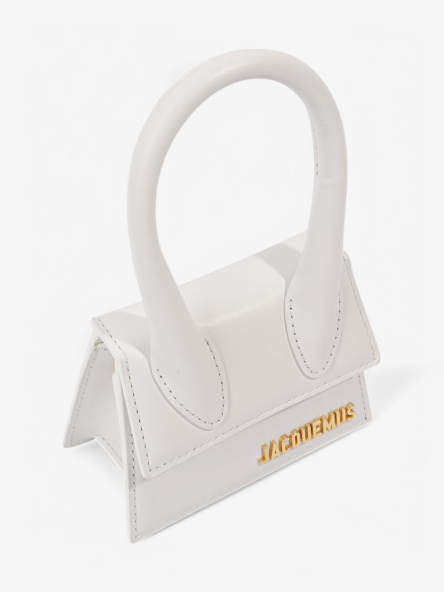 Jacquemus Le Chiquito White Leather Image 7