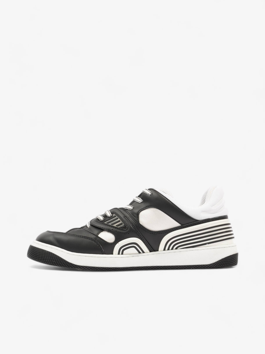 Basket Low-top Sneakers White / Black Leather EU 44 UK 10 Image 3