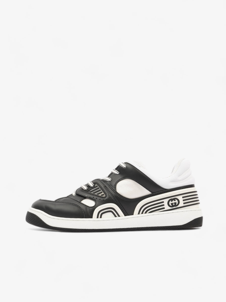 Basket Low-top Sneakers White / Black Leather EU 44 UK 10 Image 5