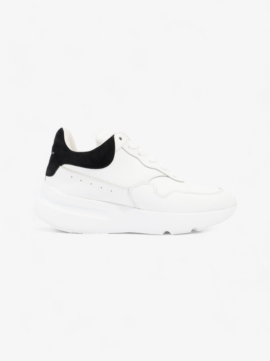 Alexander McQueen Oversized Runner White / Black Tab Leather EU 37.5 UK 4.5 Image 1