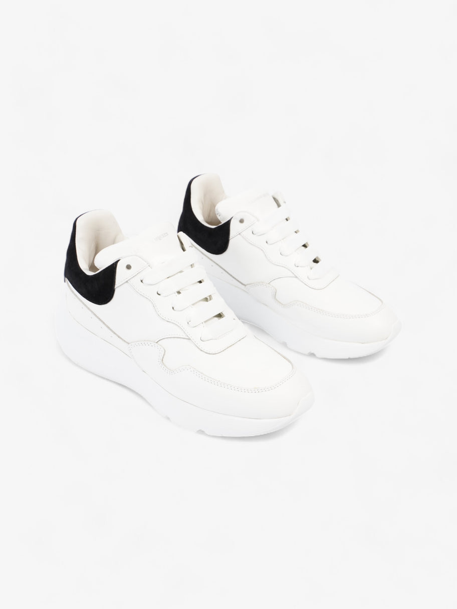 Alexander McQueen Oversized Runner White / Black Tab Leather EU 37.5 UK 4.5 Image 2