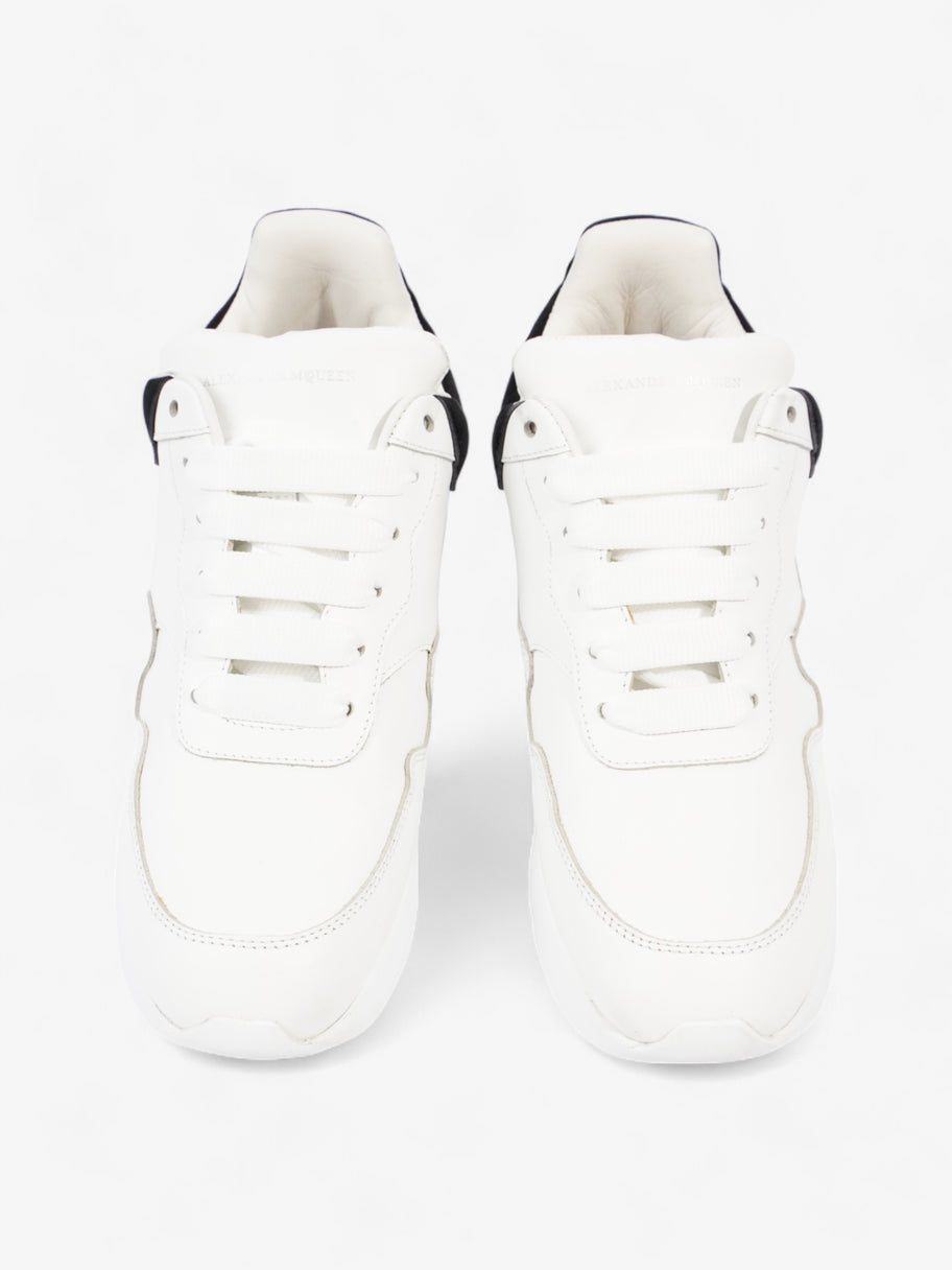 Alexander McQueen Oversized Runner White / Black Tab Leather EU 37.5 UK 4.5 Image 8