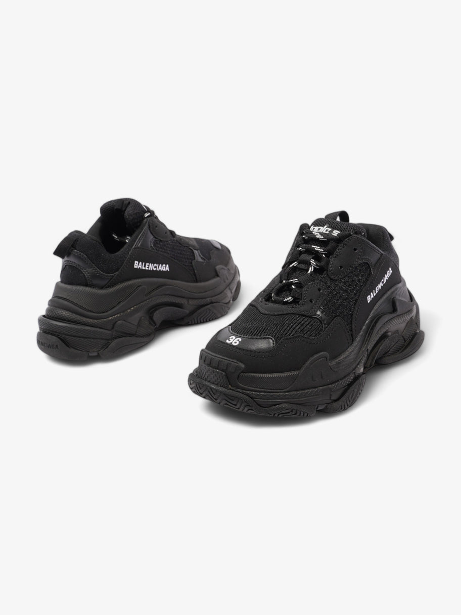 Triple S  Black / White Mesh EU 36 UK 3 Image 9