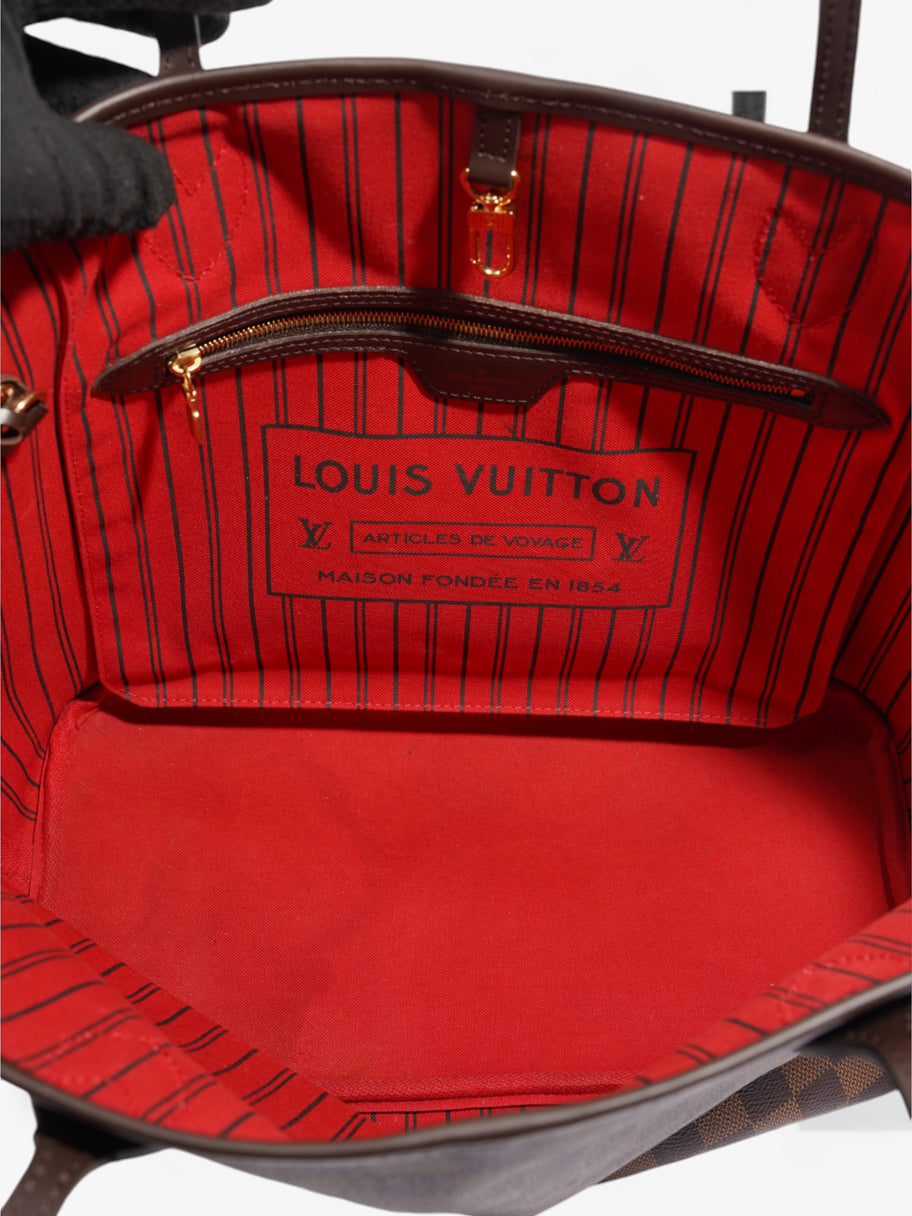 Louis Vuitton Neverfull Damier Ebene Coated Canvas MM Image 9