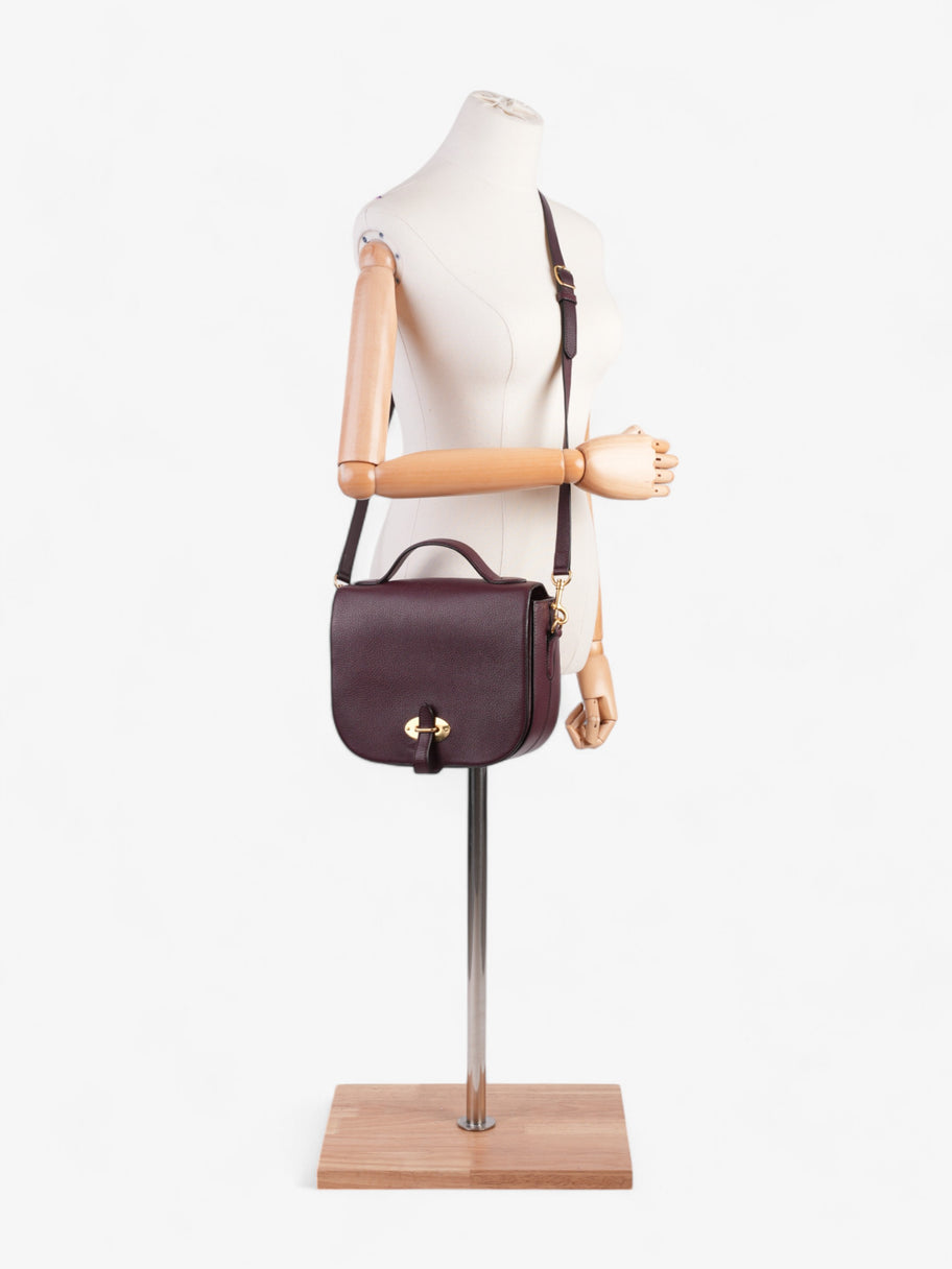 Mulberry Tenby Burgundy Goatskin Leather Image 2