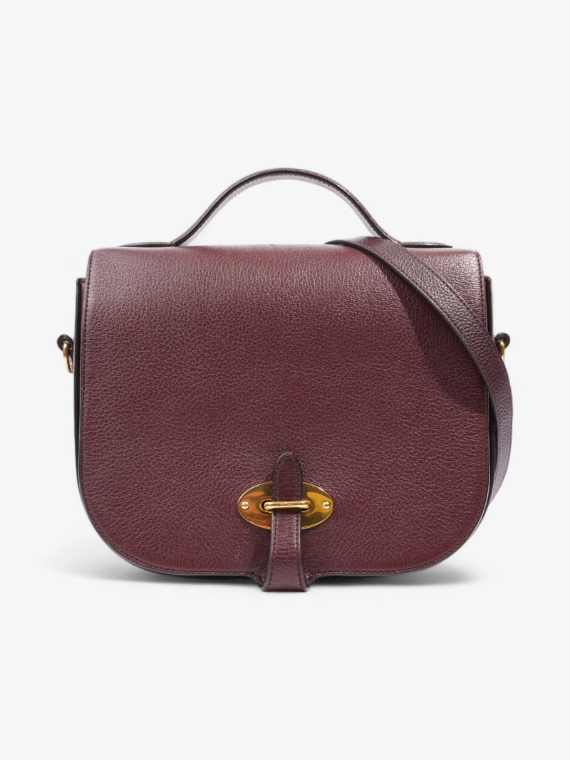  Mulberry Tenby Burgundy Goatskin Leather