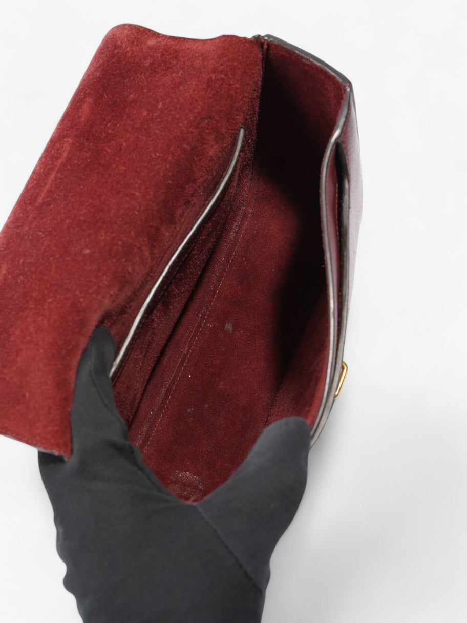 Mulberry Tenby Burgundy Goatskin Leather Image 7