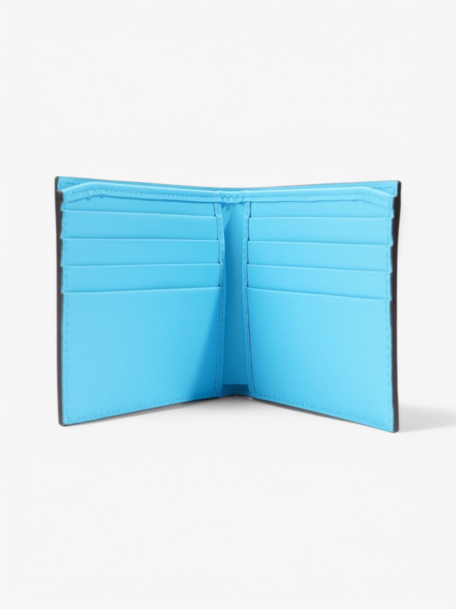 Gucci Bi-Fold Wallet Light Blue Rubber Image 3