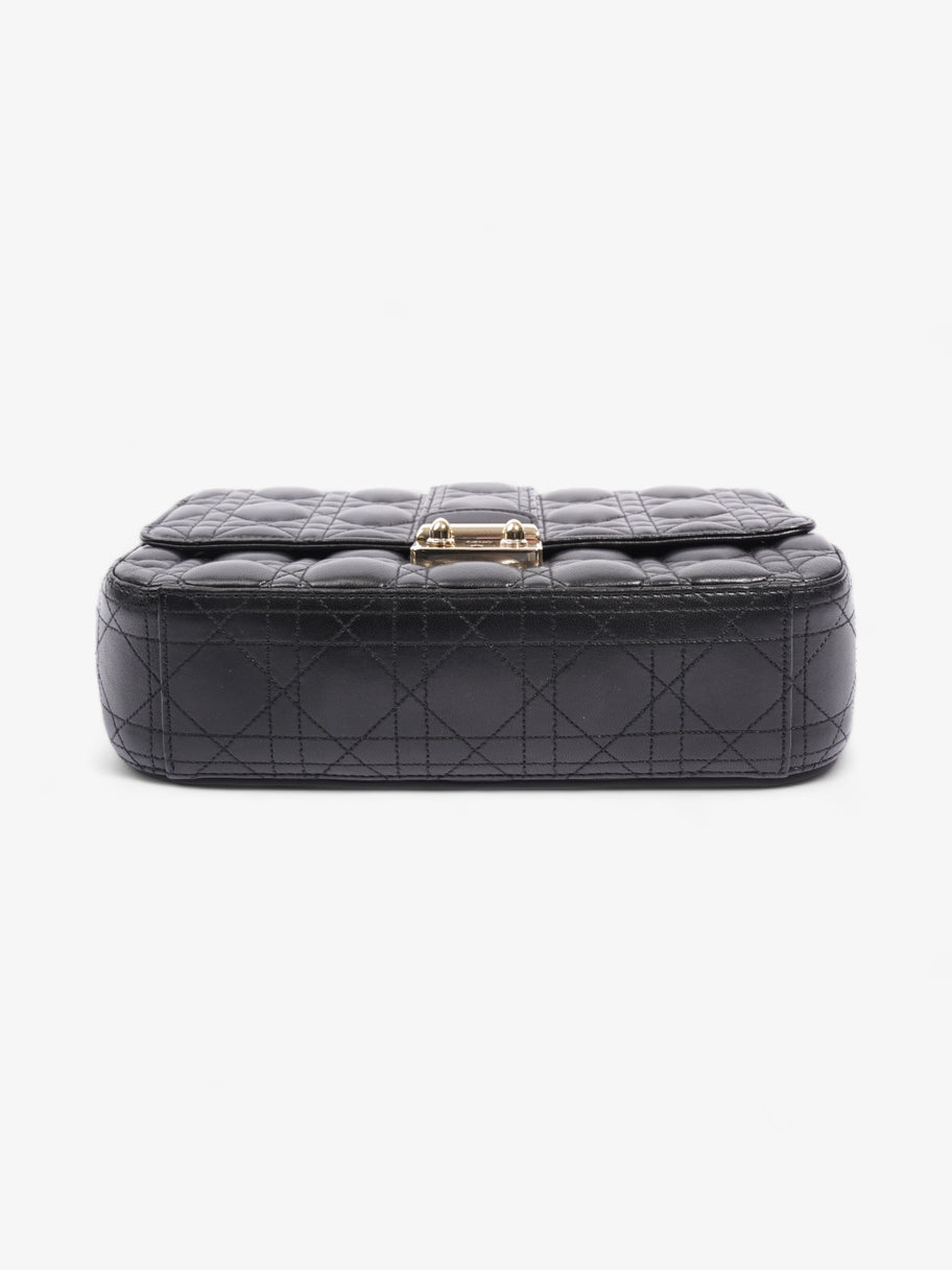 Christian Dior Miss Dior Flap Bag Black Lambskin Leather Image 6