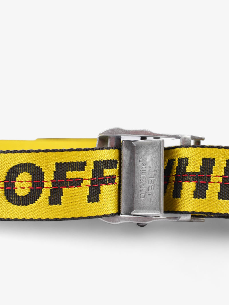  Off White Industrial Belt Yellow Fabric