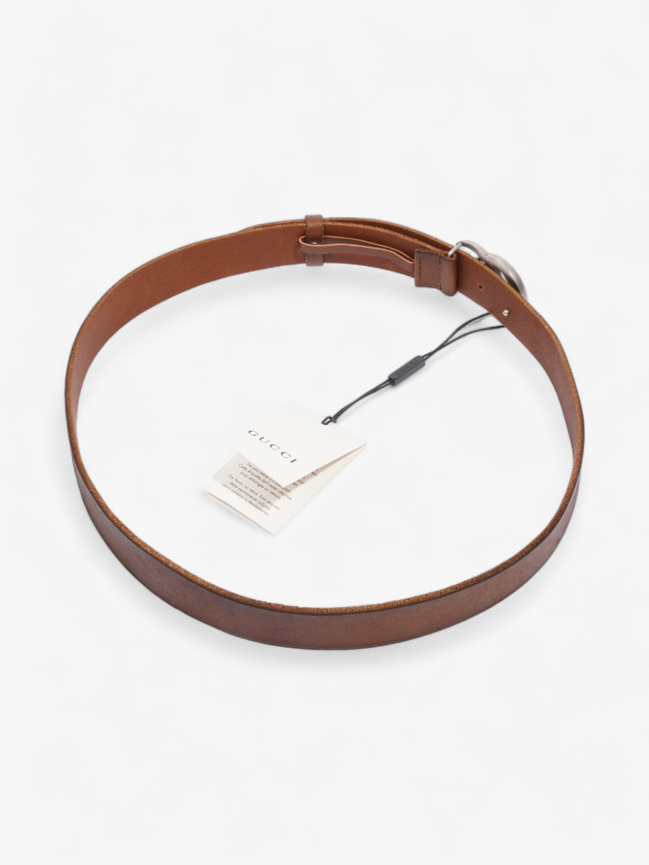 GG Marmont Thin Belt Tan Leather 90cm 36