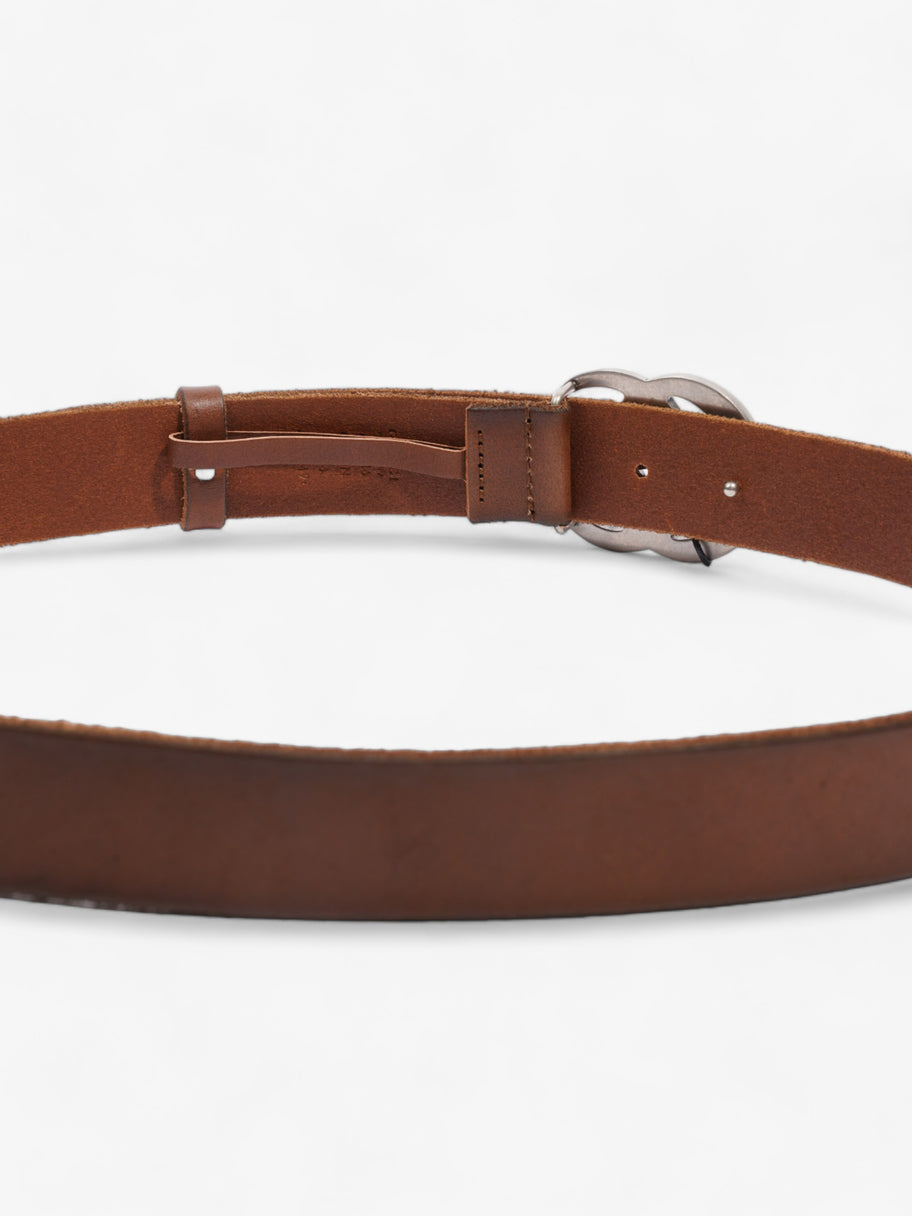 GG Marmont Thin Belt Tan Leather 90cm 36