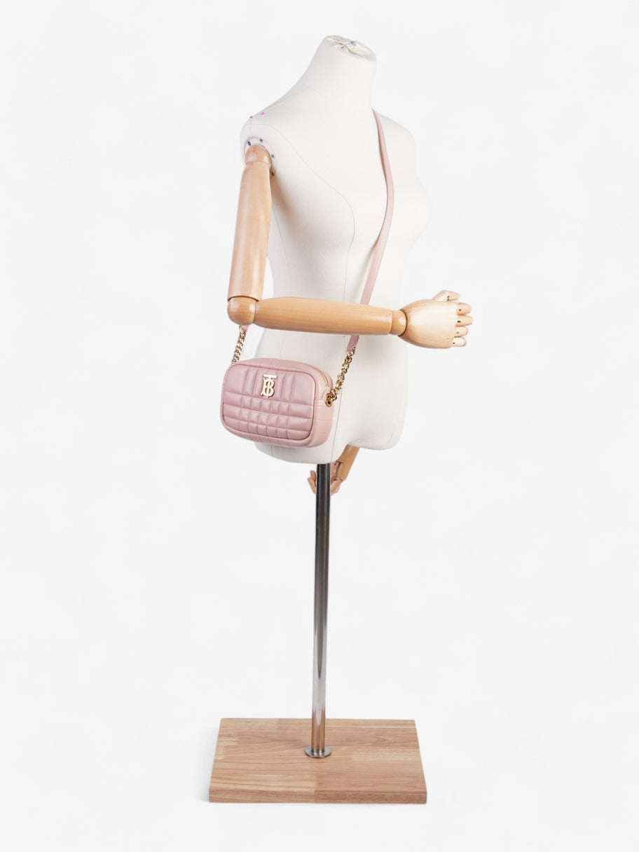 Burberry Lola Camera Bag Pink Nappa Leather Small Image 2