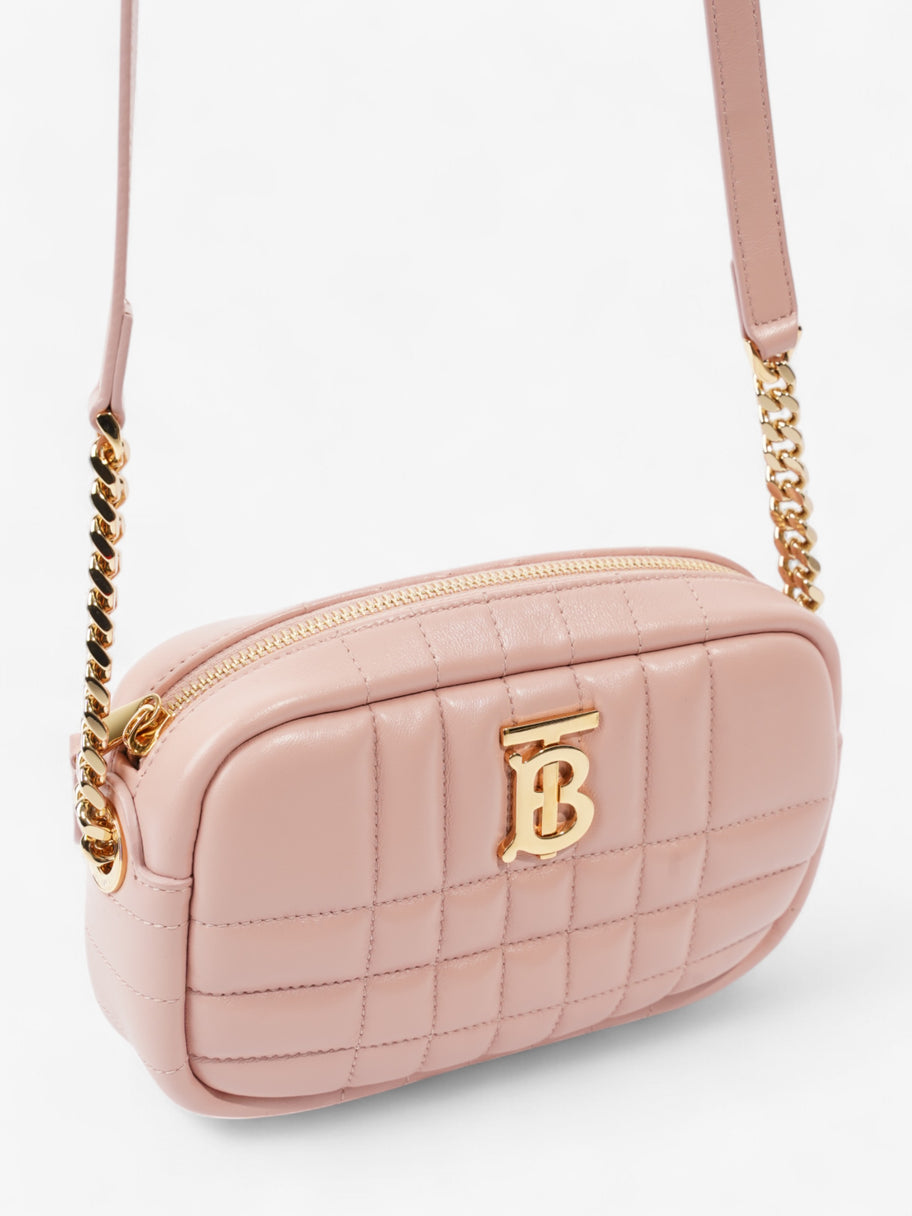 Burberry Lola Camera Bag Pink Nappa Leather Small Image 16