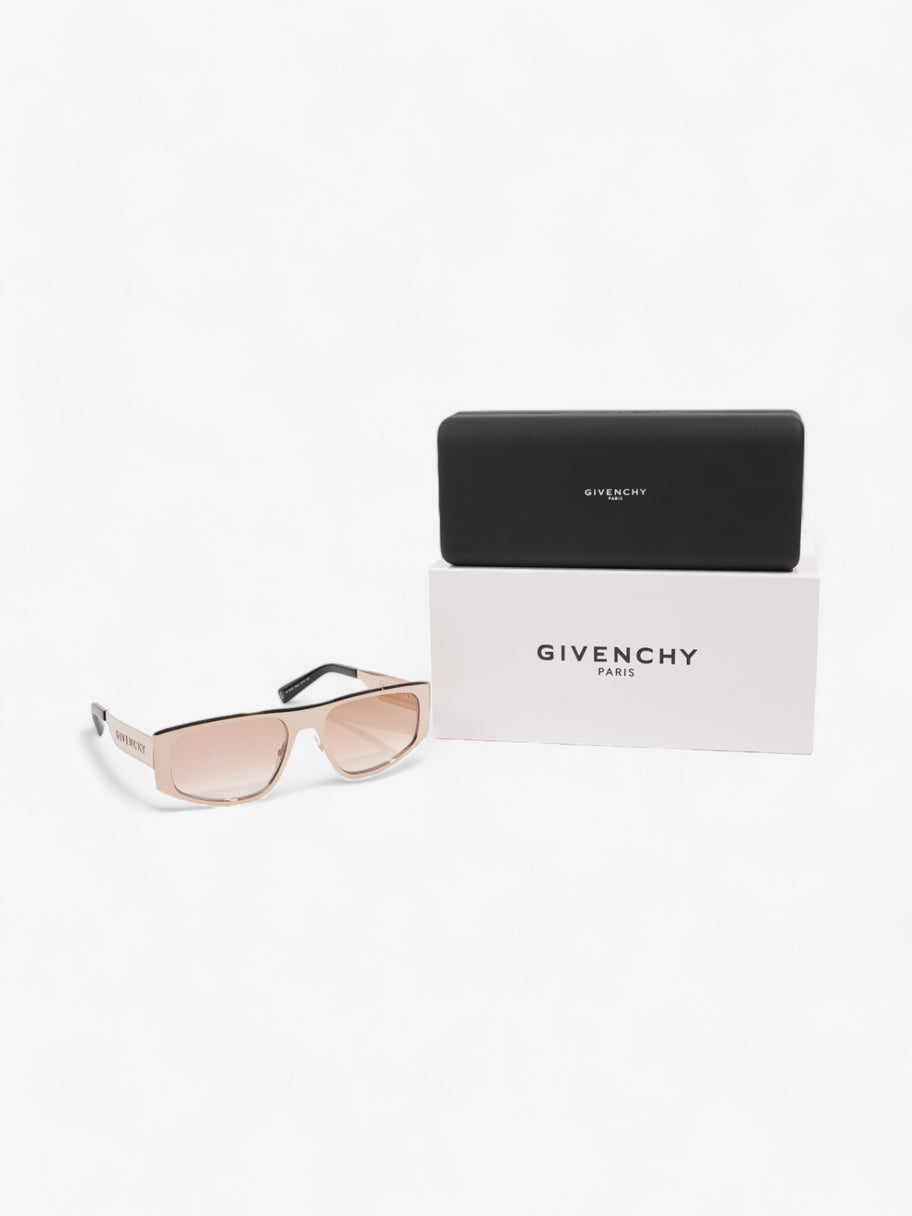 Givenchy Cut Out Sunglasses Gold Acetate 145mm Image 8