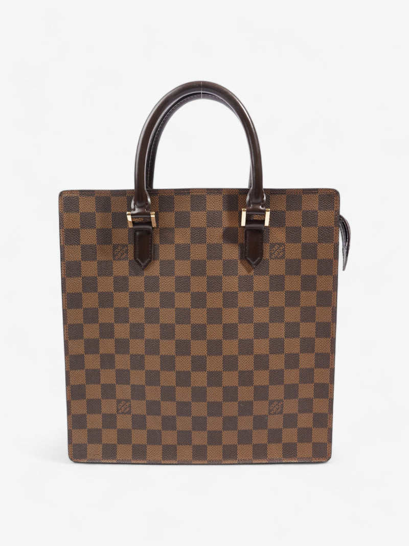  Sac Plat Tote Bag Damier Ebene Canvas