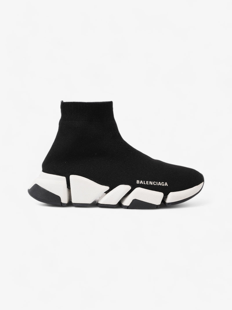  Balenciaga Speed 2.0 Black / White Cotton EU 40 UK 7