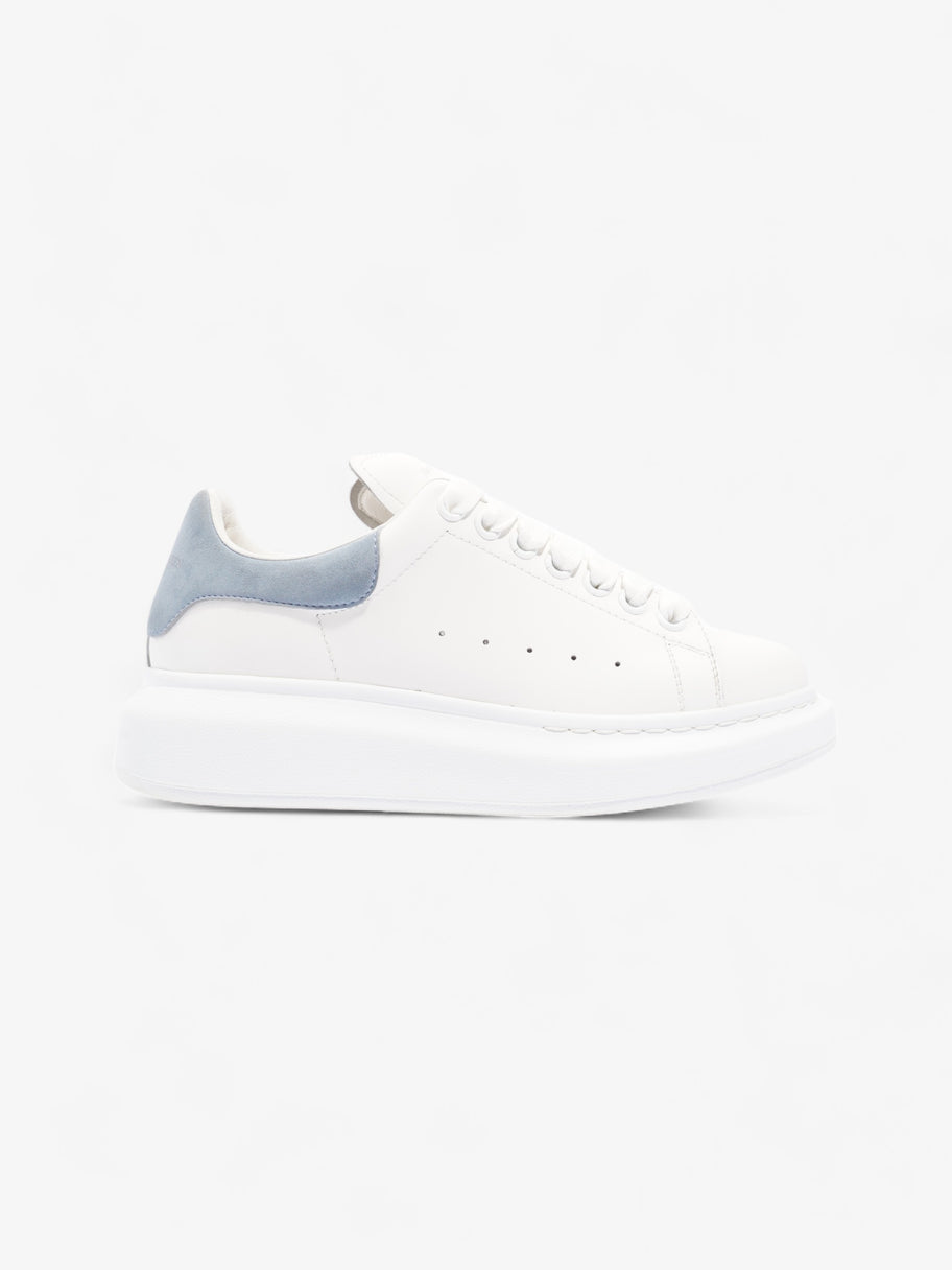 Oversized Sneakers White / Blue Tab Leather EU 37 UK 4 Image 1