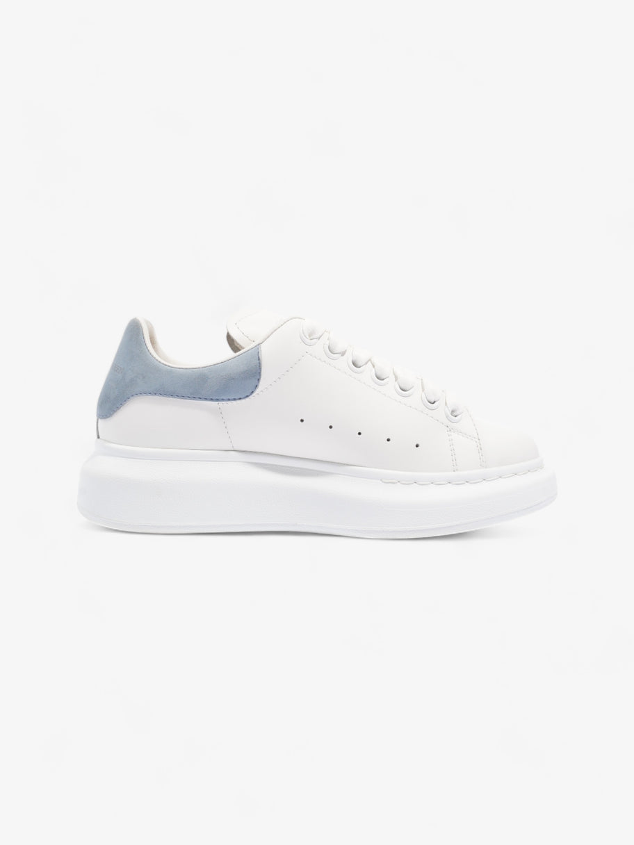 Oversized Sneakers White / Blue Tab Leather EU 37 UK 4 Image 4