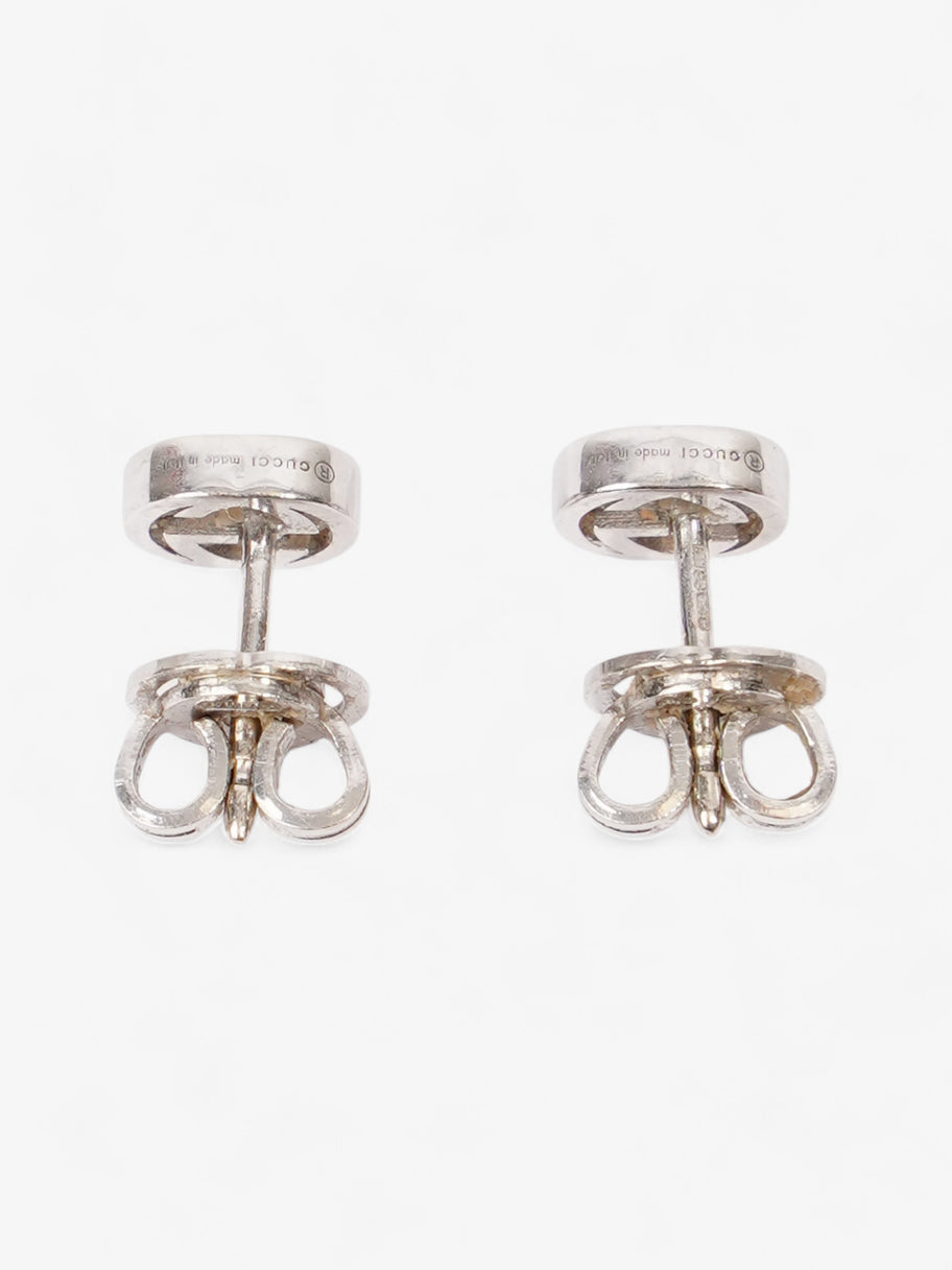 Gucci Interlocking Earrings White Gold White Gold Image 2