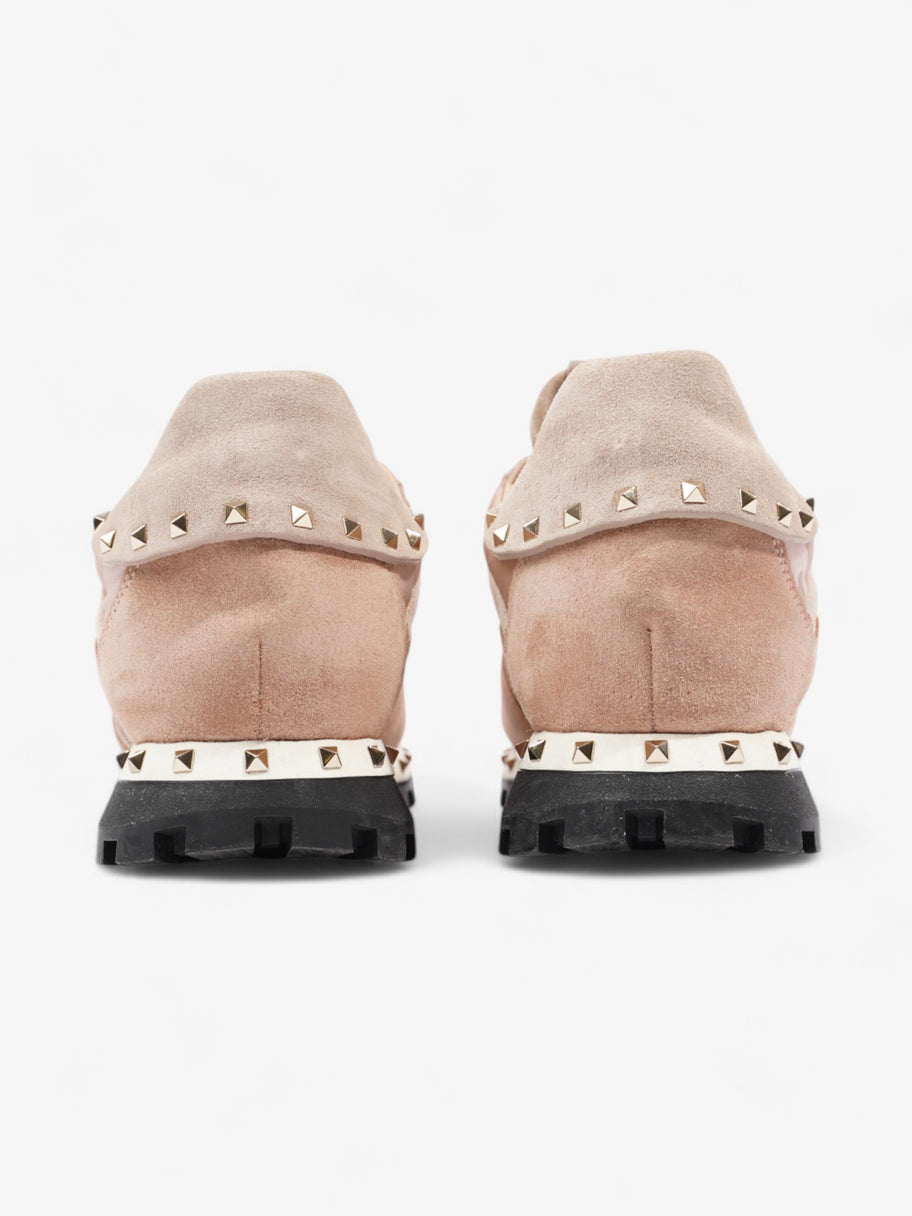 Valentino Rockstud Sneakers Pink / Beige Suede EU 39 UK 6 Image 6