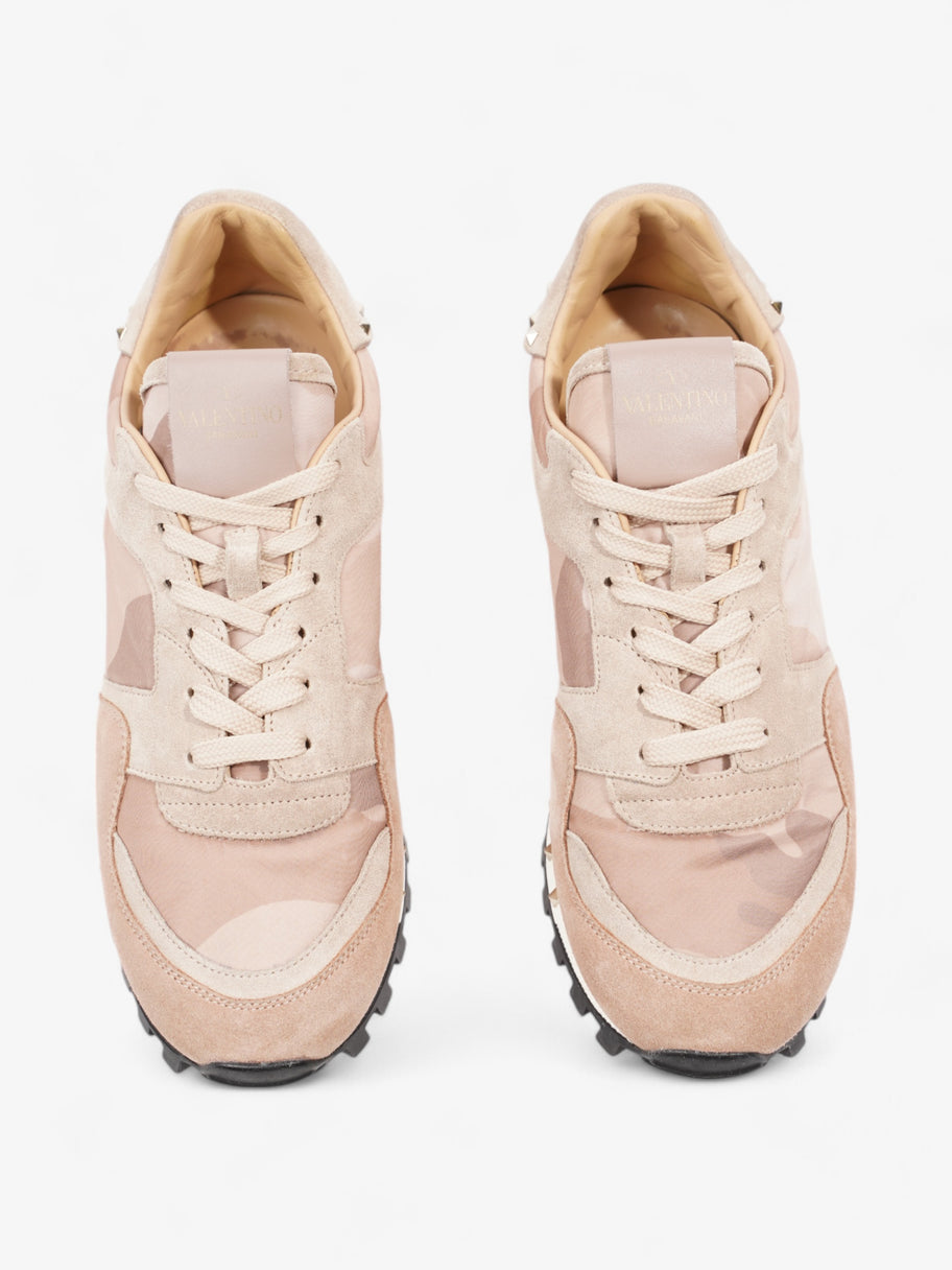 Valentino Rockstud Sneakers Pink / Beige Suede EU 39 UK 6 Image 8