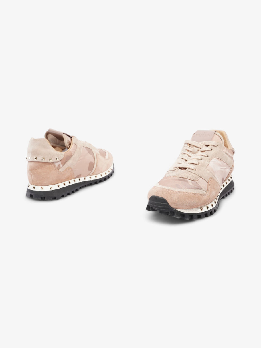 Valentino Rockstud Sneakers Pink / Beige Suede EU 39 UK 6 Image 9