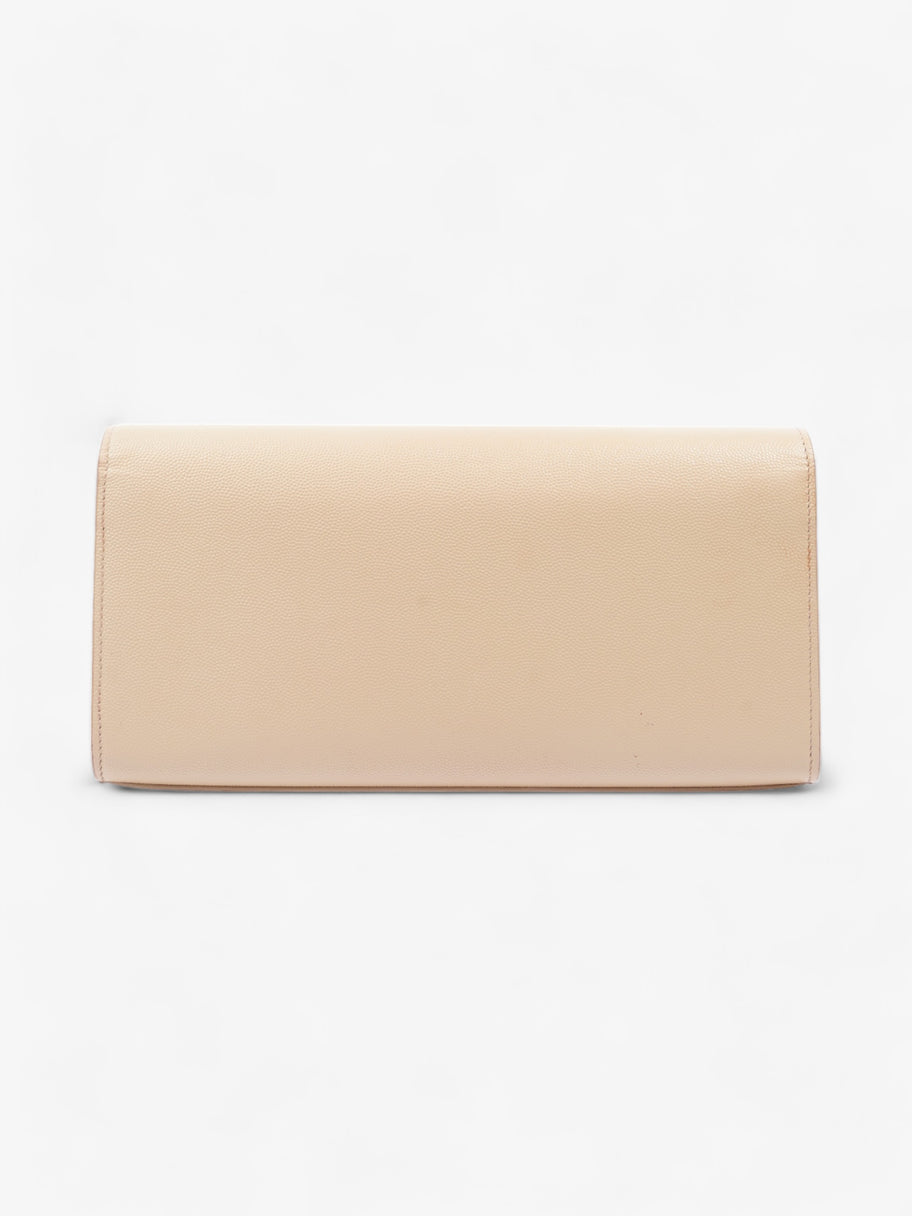 Saint Laurent Kate Pouch Beige Grained Leather Image 3