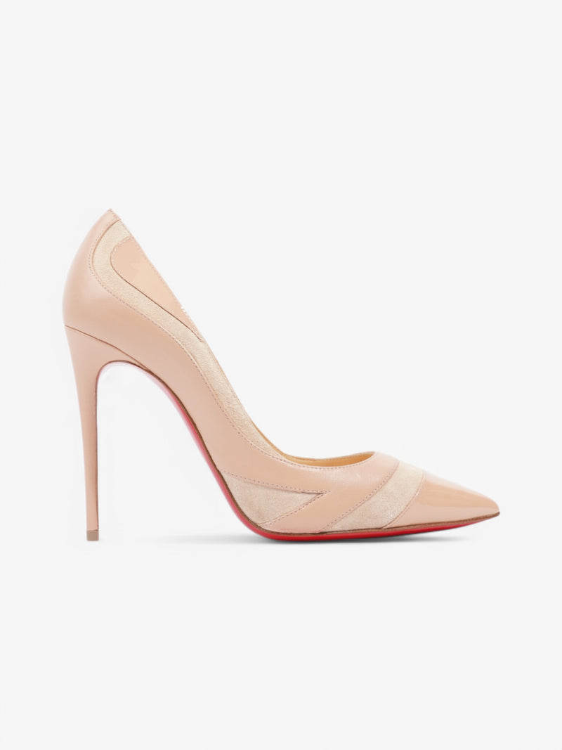  Christian Louboutin So Kate 100 Nude Leather EU 37 UK 4