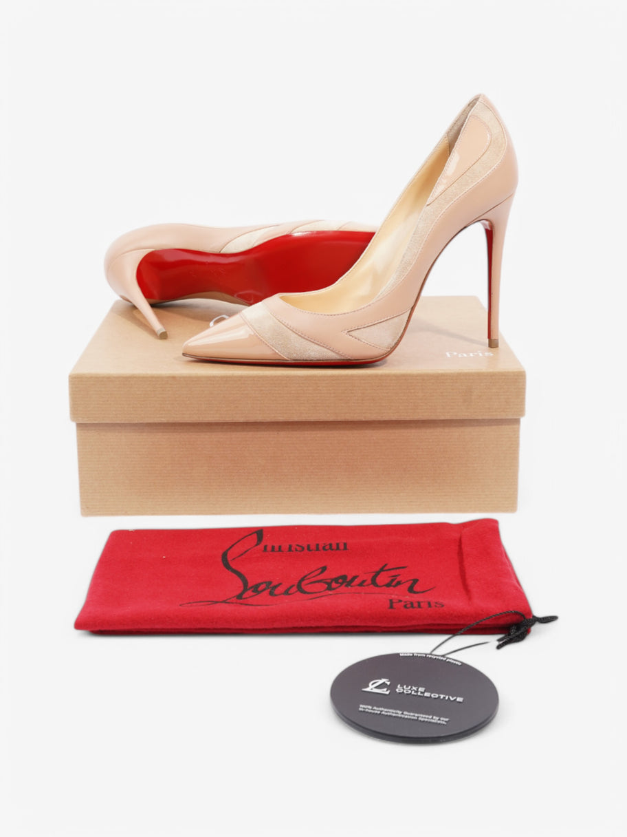 Christian Louboutin So Kate 100 Nude Leather EU 37 UK 4 Image 10