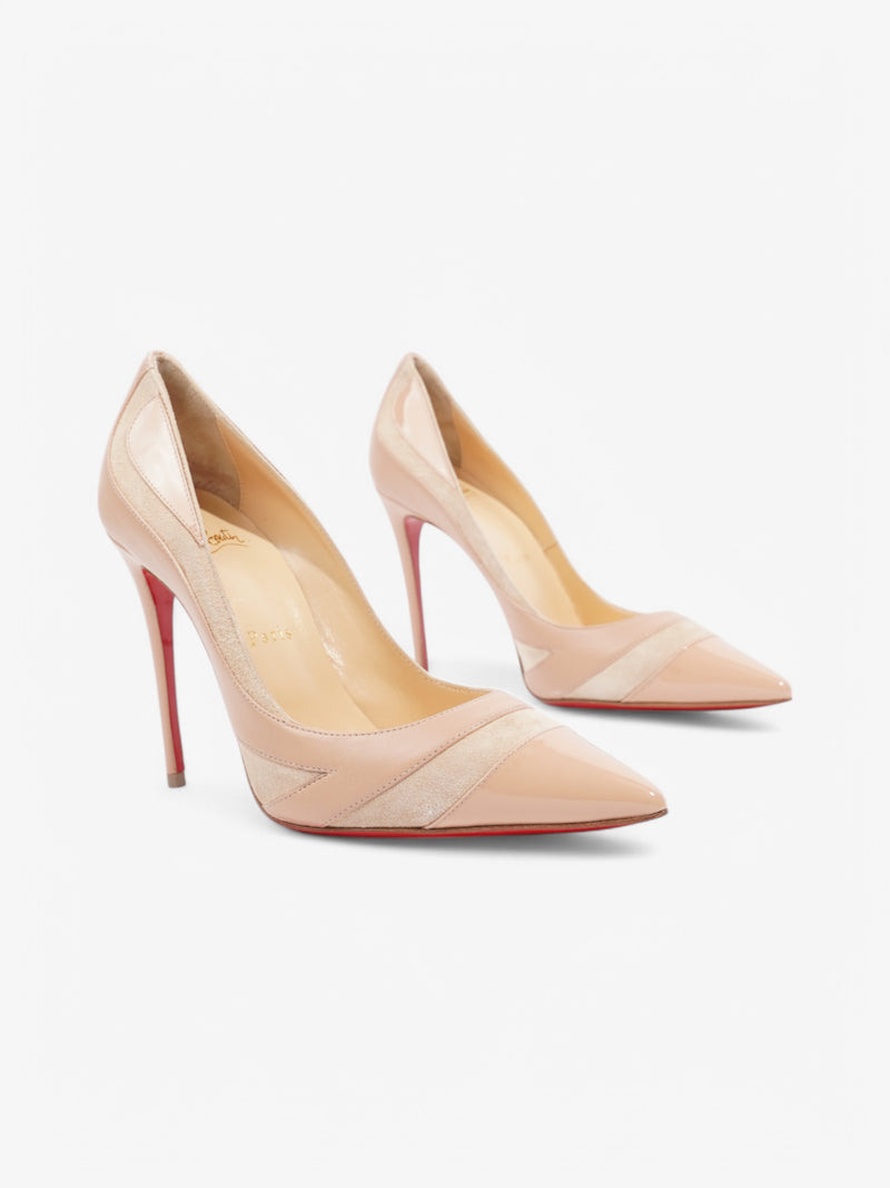  Christian Louboutin So Kate 100 Nude Leather EU 37 UK 4