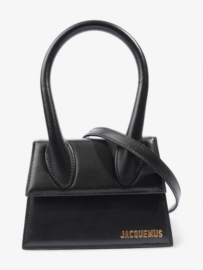  Jacquemus Le Chiquito Moyen Black Leather