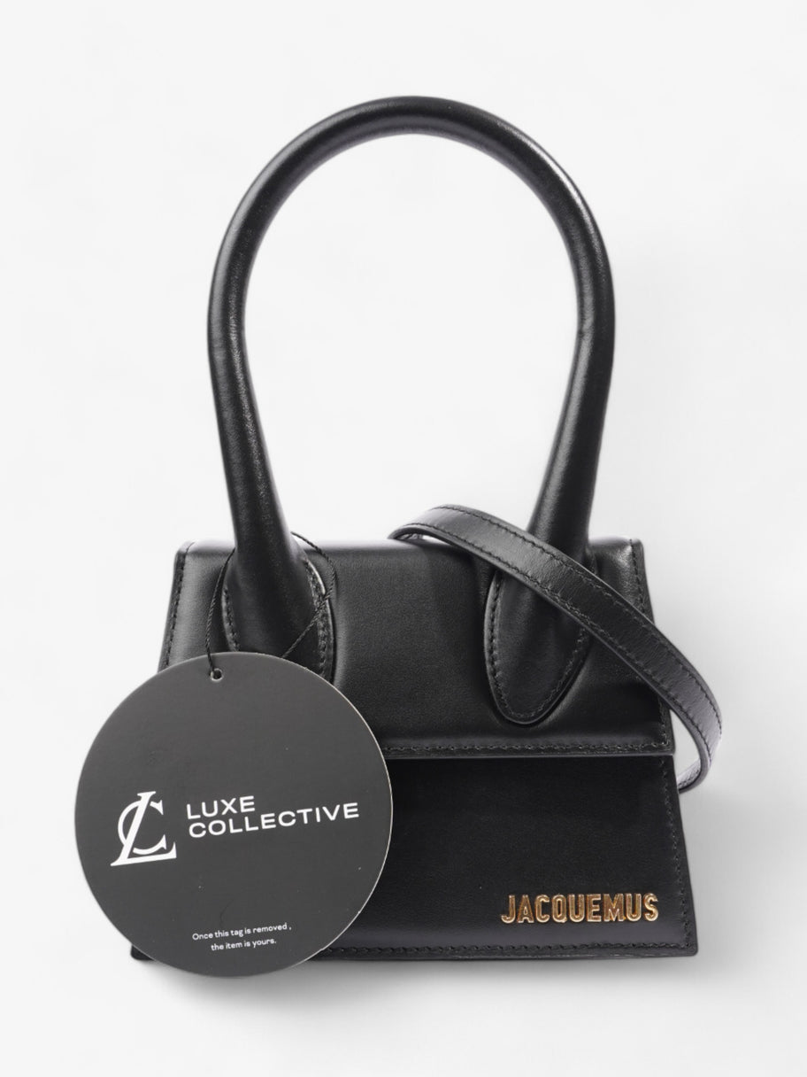 Jacquemus Le Chiquito Moyen Black Leather Image 8