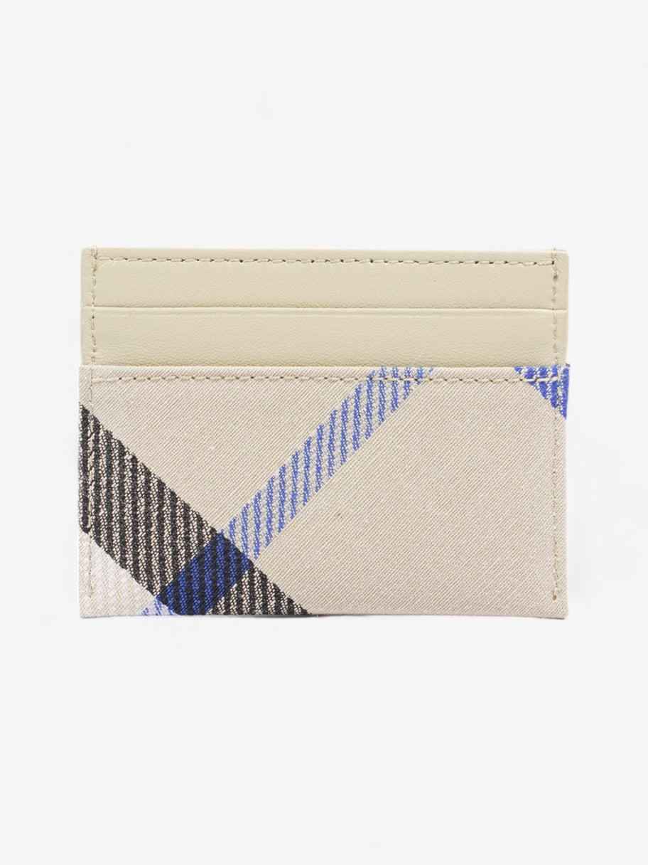 Burberry Check Card Case Lichen Polyester Image 2