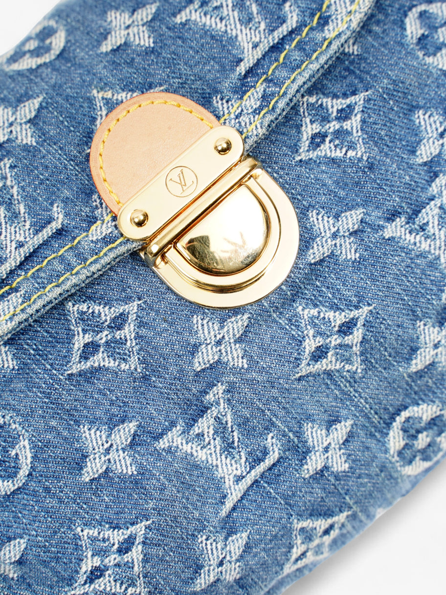 Louis Vuitton Pleaty Blue Denim Image 7