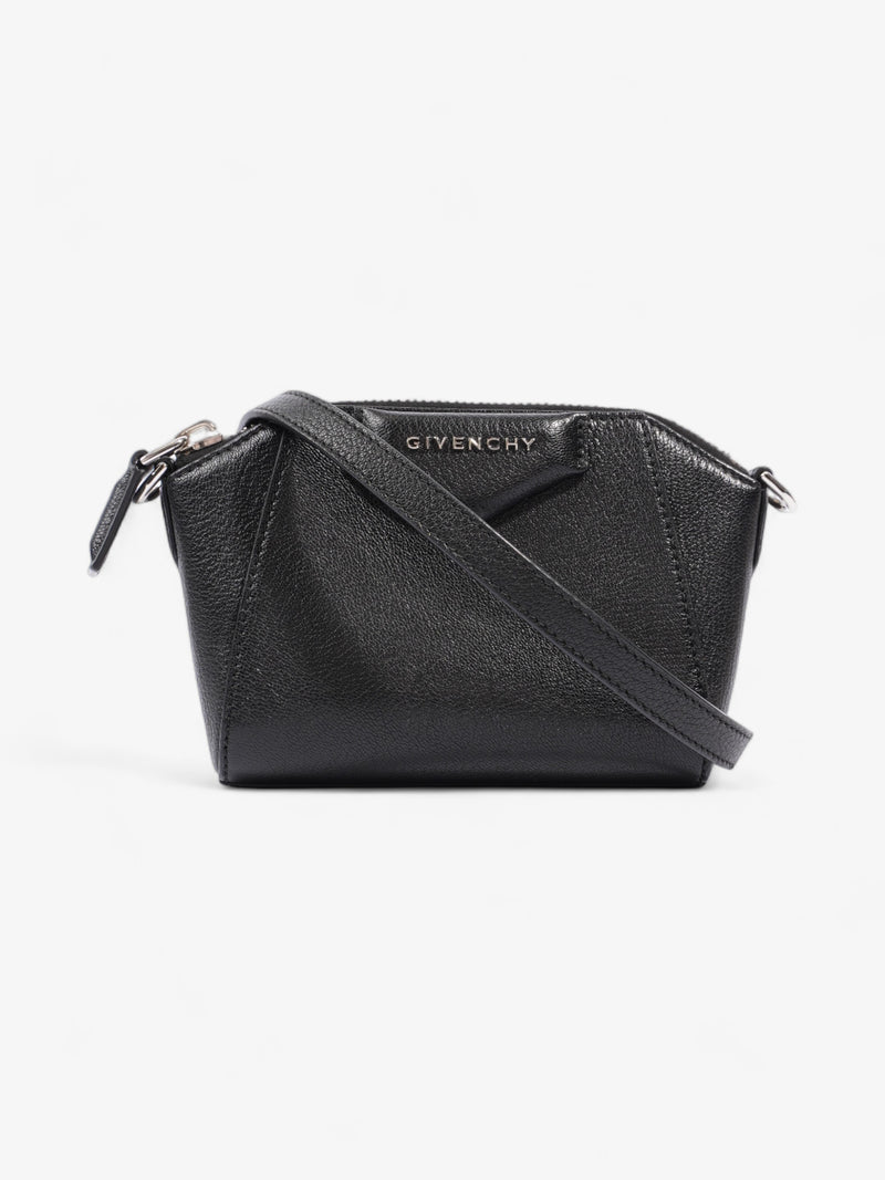  Antigona Nano Black Leather