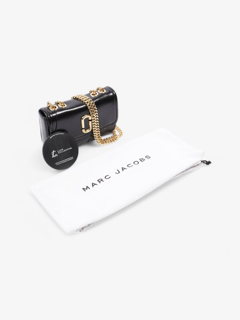 Marc Jacobs Glam Shot Mini Flap Black Leather Mini Image 10