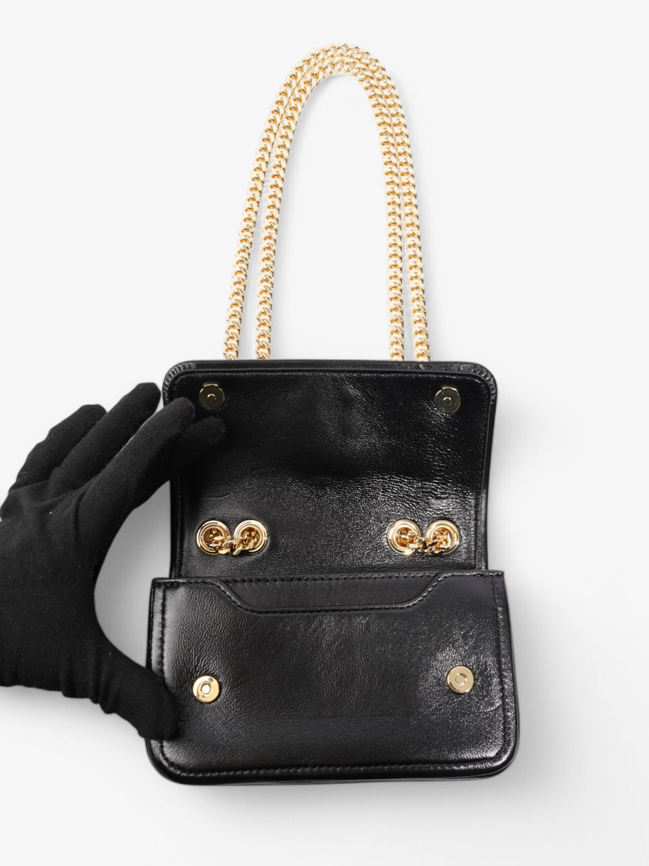 Marc Jacobs Glam Shot Mini Flap Black Leather Mini Image 8