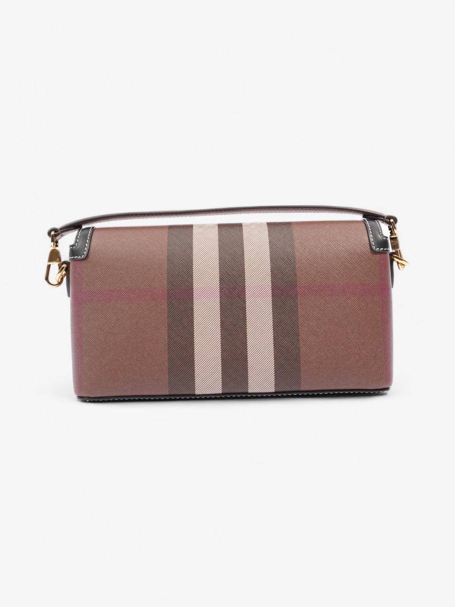 Burberry Elongated Note Dark Birch Brown Canvas Image 4