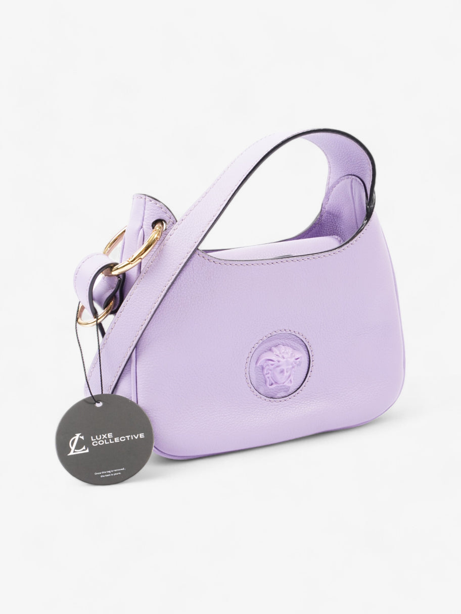 Versace La Medusa Mini Hobo Lilac Leather Mini Image 9