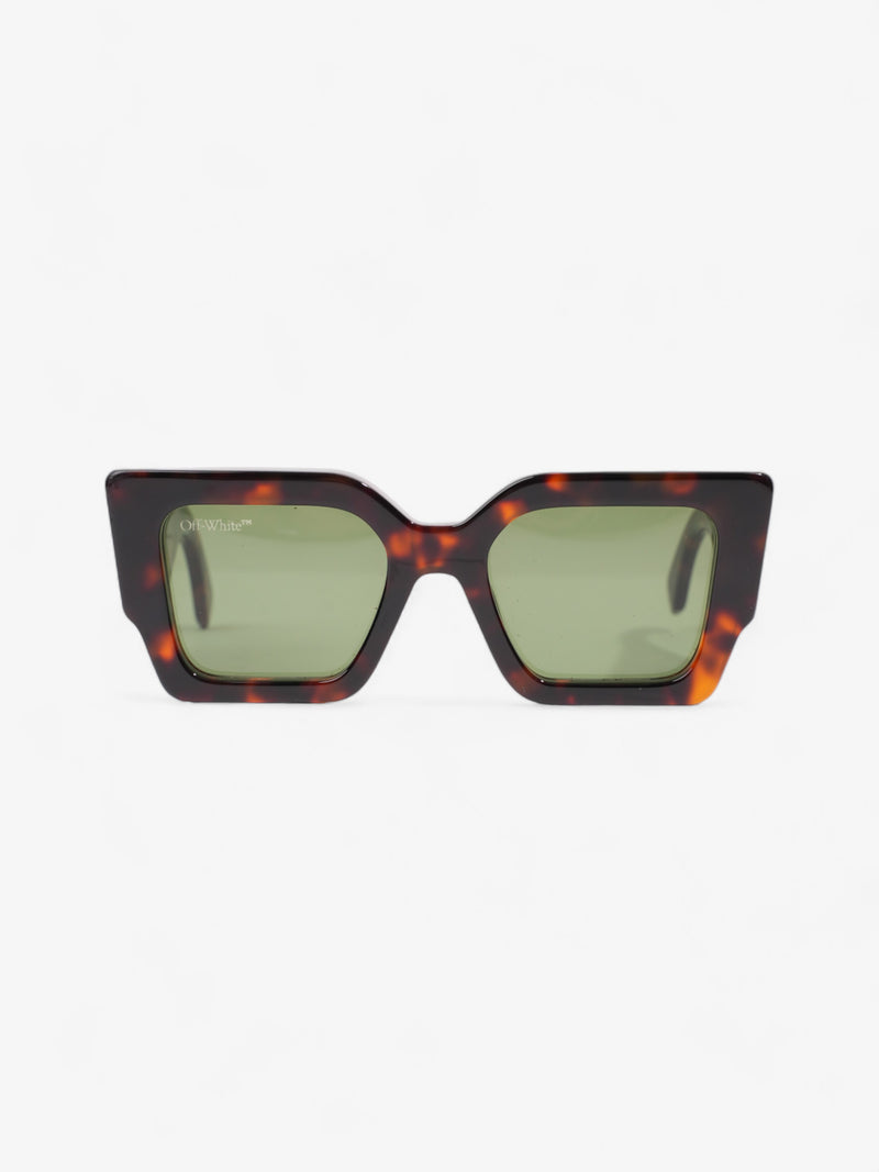  Off White Catalina Sunglasses Havana Brown Acetate 145mm