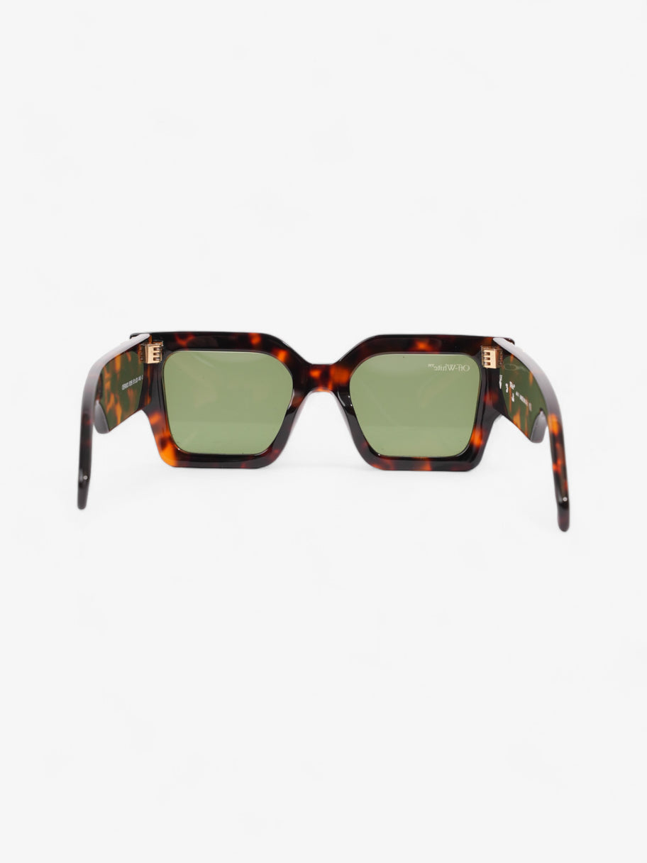 Off White Catalina Sunglasses Havana Brown Acetate 145mm Image 3