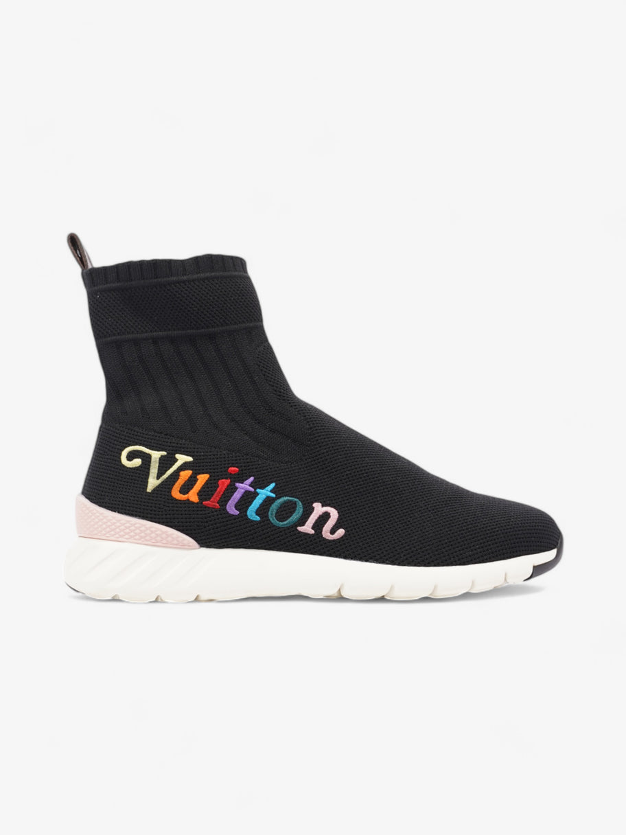 Louis Vuitton Logo Sock Runner Black / Multicolour / Pink Cotton EU 37 UK 4 Image 1