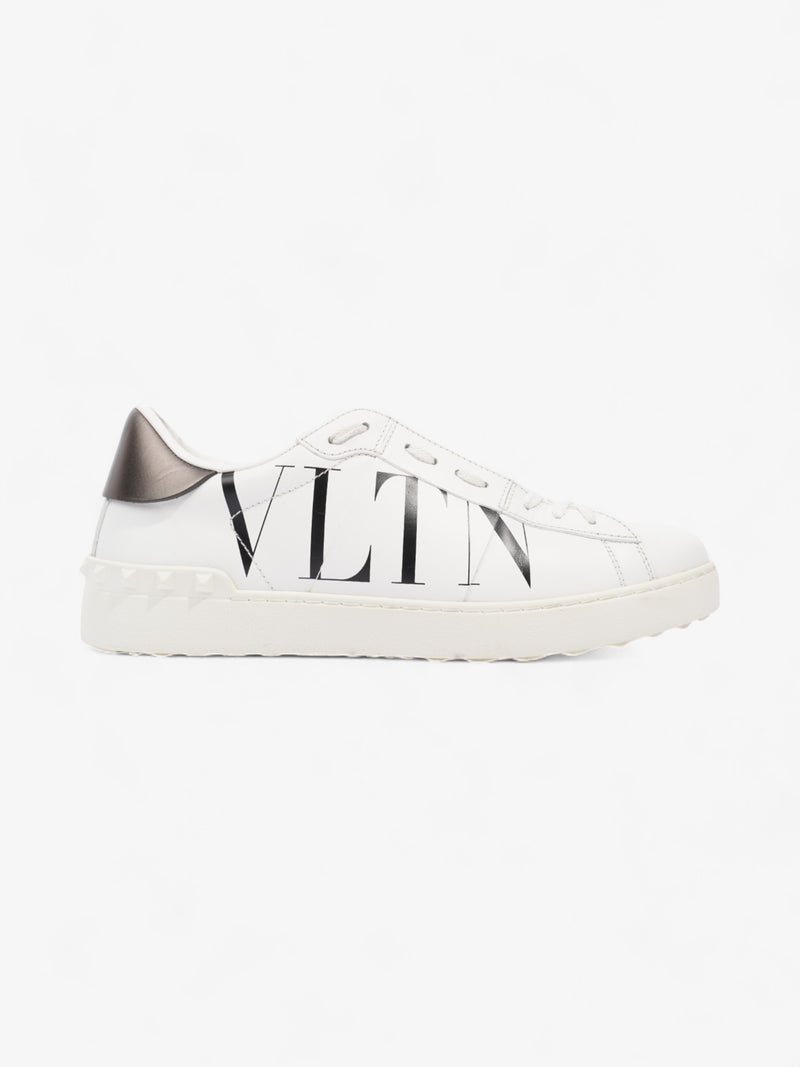  Valentino VLTN Open Sneakers White / Black Leather EU 41.5 UK 7.5