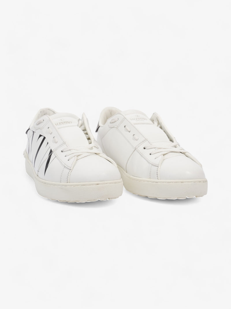  Valentino VLTN Open Sneakers White / Black Leather EU 41.5 UK 7.5