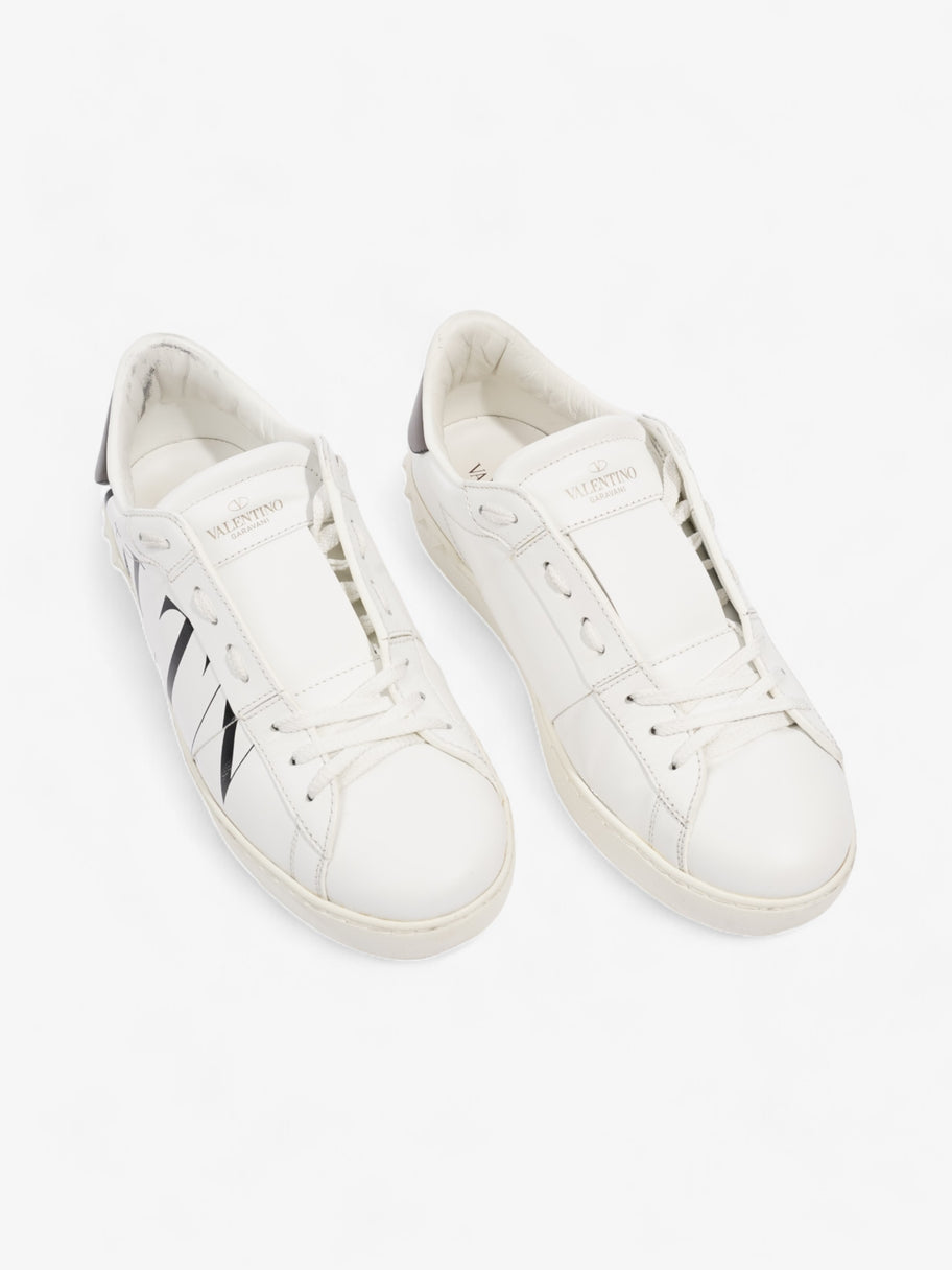 Valentino VLTN Open Sneakers White / Black Leather EU 41.5 UK 7.5 Image 8