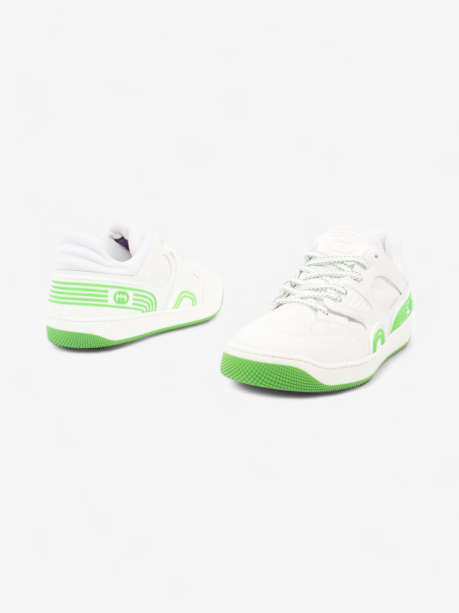 Gucci Demetra Basket Low Top White / Green Polyurethane EU 39.5 UK 6.5 Image 9