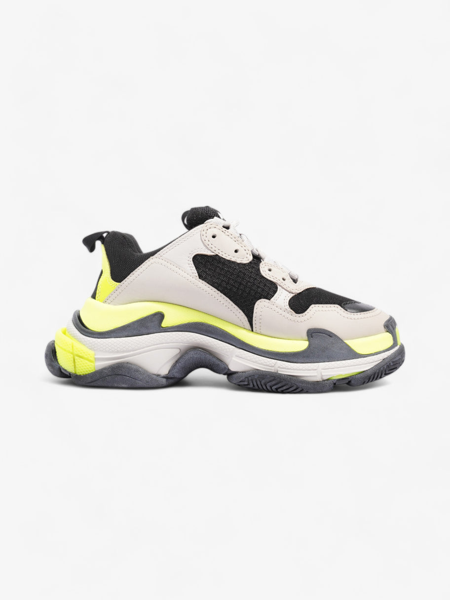 Balenciaga Triple S Black / Beige / Yellow Mesh EU 39 UK 5 Image 4