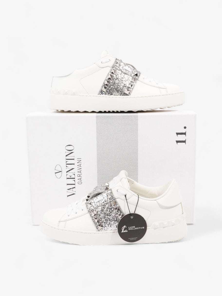 Valentino Untitled 11 White / Silver Leather EU 36 UK 3 Image 10